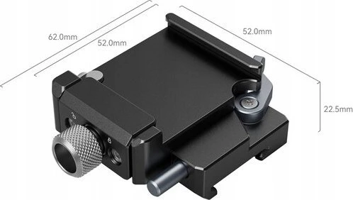 „SmallRig 4195 Arca“ šveicariška tvirtinimo plokštė su DJI RS3 Mini