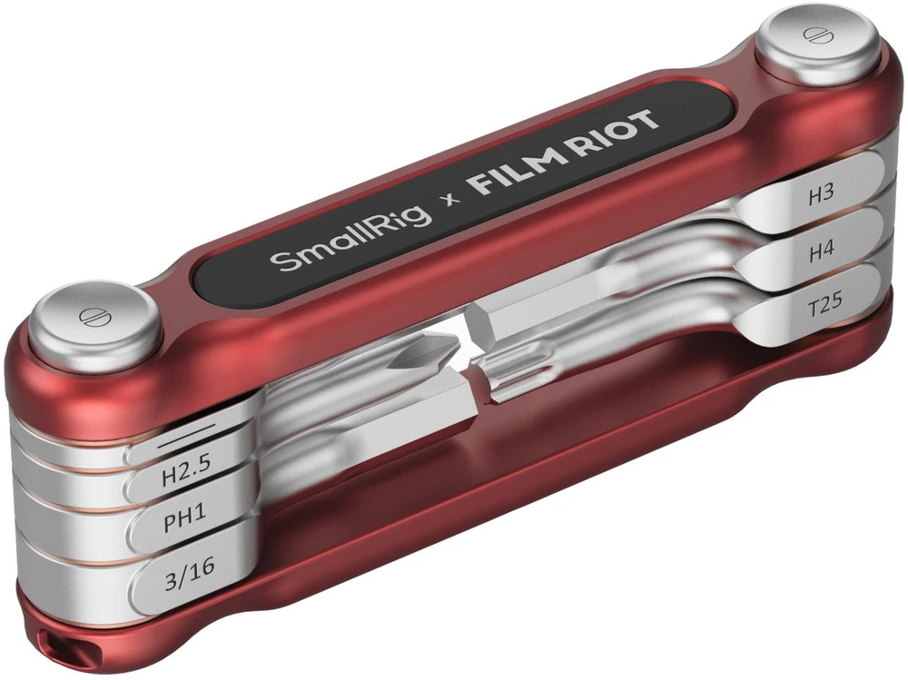 SmallRig 4811 x FILM RIOT 7-in-1 Folding Wrench Set with Multiple Angle Positioning Raudona