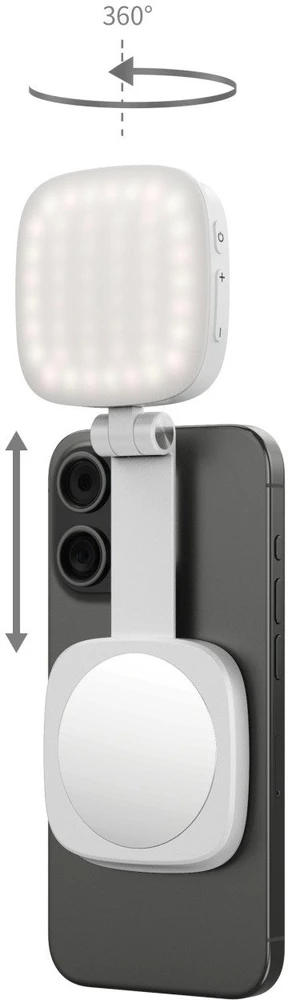 SmallRig Smallrig 4933 Lampa LED do telefonu komórkowego i wideo, balta