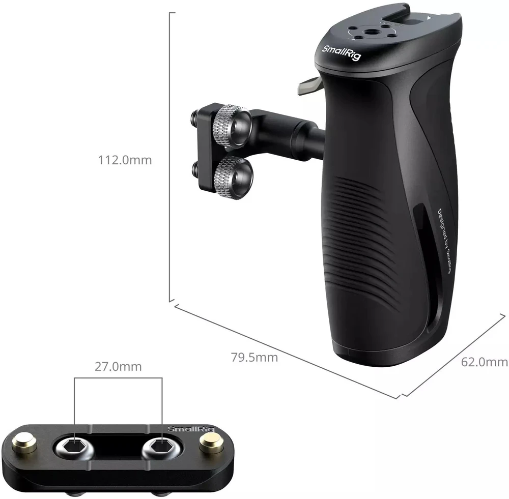 SmallRig SmallRig 5194 Obrotowy uchwyt boczny ze śrubami 1/4''-20
