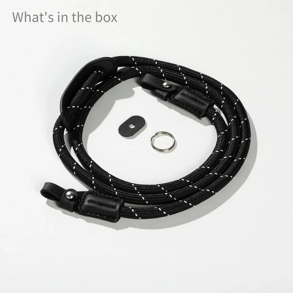SmallRig Universal Braided Shoulder Strap Juodas (4882)