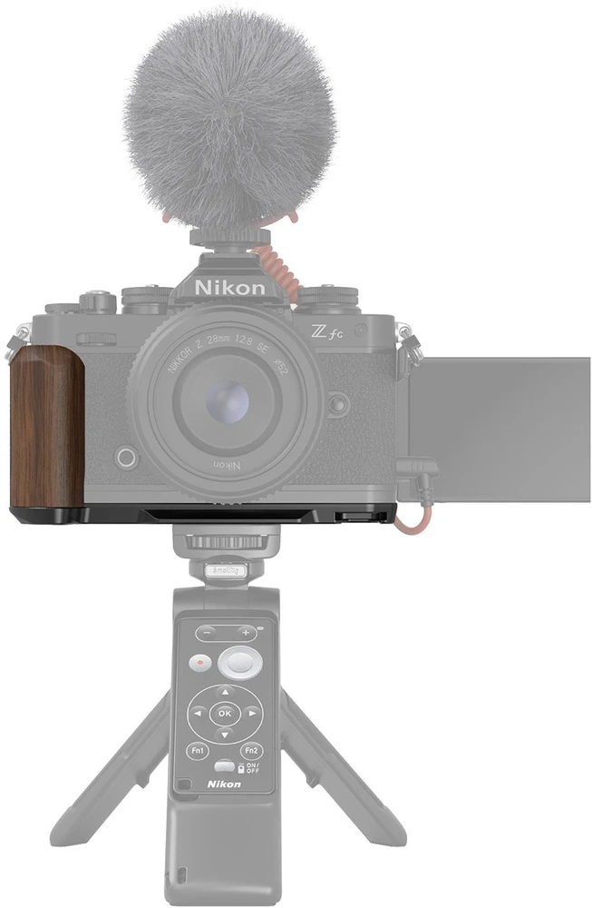 SmallRig medinė L formos rankena Nikon Z fc, juoda (4802)