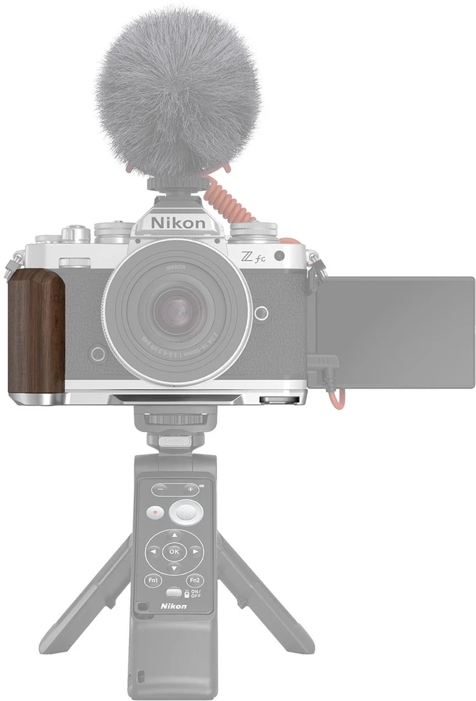 SmallRig medinė L formos rankenėlė Nikon Z fc, sidabrinė (4803)