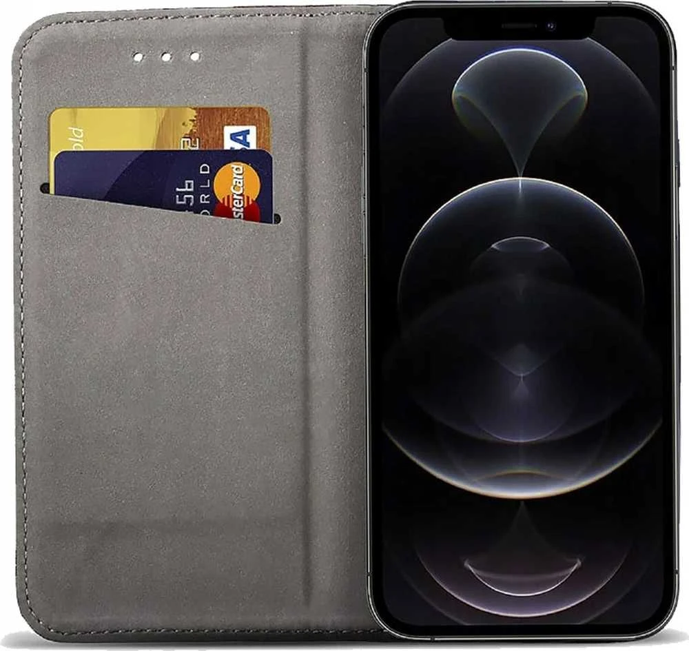 Dėklas Oem SMART CASE Book skirtas Xiaomi Redmi 10 / Redmi 10 2022 juodos spalvos
