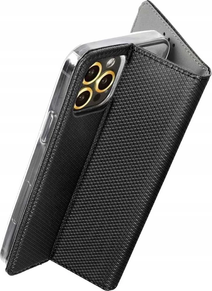 Dėklas Oem SMART CASE Book skirtas Xiaomi Redmi 10 / Redmi 10 2022 juodos spalvos