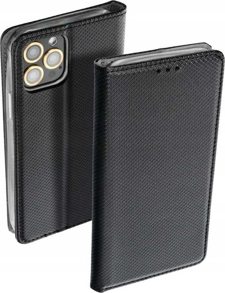 Dėklas Oem SMART CASE Book skirtas Xiaomi Redmi 10 / Redmi 10 2022 juodos spalvos