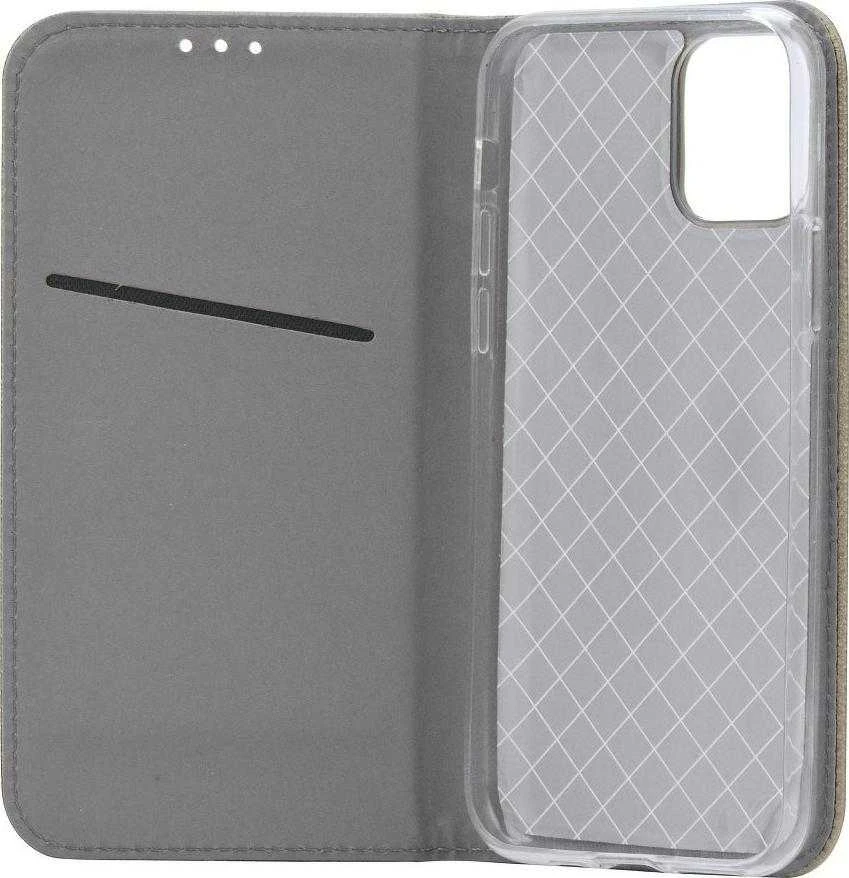 Dėklas Oem SMART CASE Book skirtas Xiaomi Redmi 9A aukso spalvos
