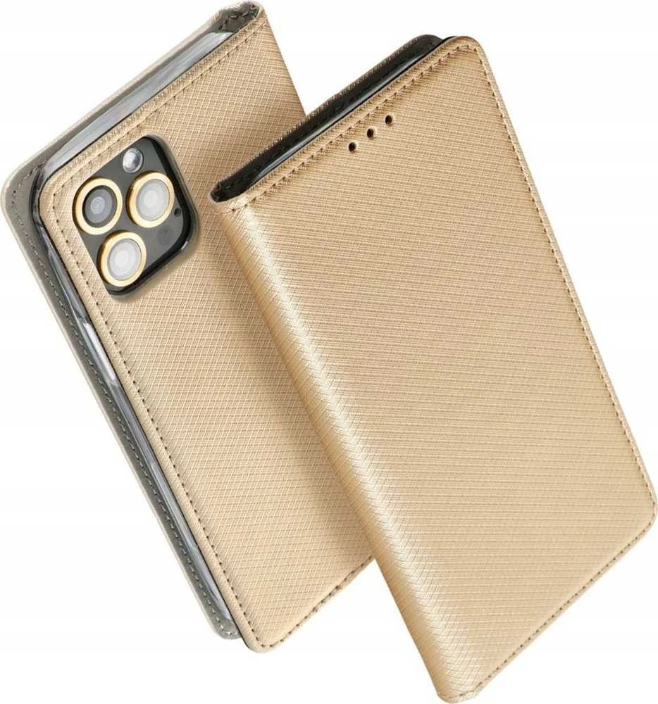 Dėklas Oem SMART CASE Book skirtas Xiaomi Redmi Note 11 / 11S aukso spalvos
