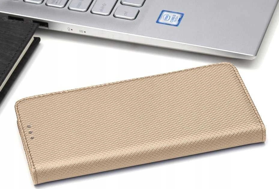 Dėklas Oem SMART CASE Book skirtas Xiaomi Redmi Note 11 / 11S aukso spalvos
