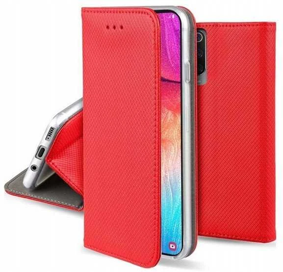 OEM atverčiamas dėklas Oppo Reno 12F Smart Case Book, raudonas