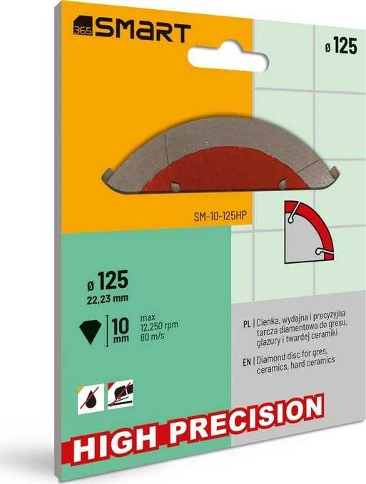 „Smart Diamond Blade“ – didelio tikslumo 125 mm (SM-10–125 AG)