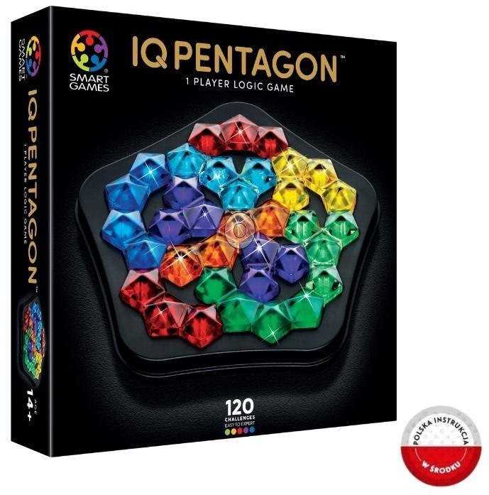 Dėlionė Smart Games „SmartGames“: „IQ Deluxe“ – „Pentagon“ (Šiaurės šalių) (SG2649)