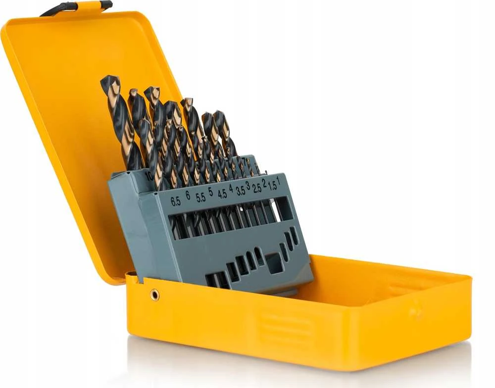 Grąžtas „Smart drill“ HSS grąžtų metalui rinkinys, 19 vnt. (SM-11-KPL19)