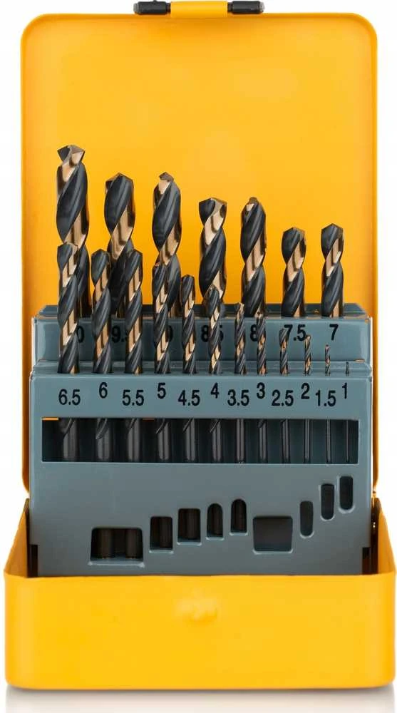 Grąžtas „Smart drill“ HSS grąžtų metalui rinkinys, 19 vnt. (SM-11-KPL19)