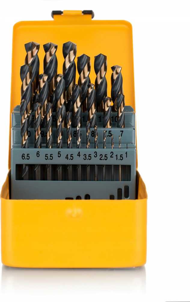 Smart Rinkinys HSS grąžtas metalui 25 vnt. (11-KPL25)