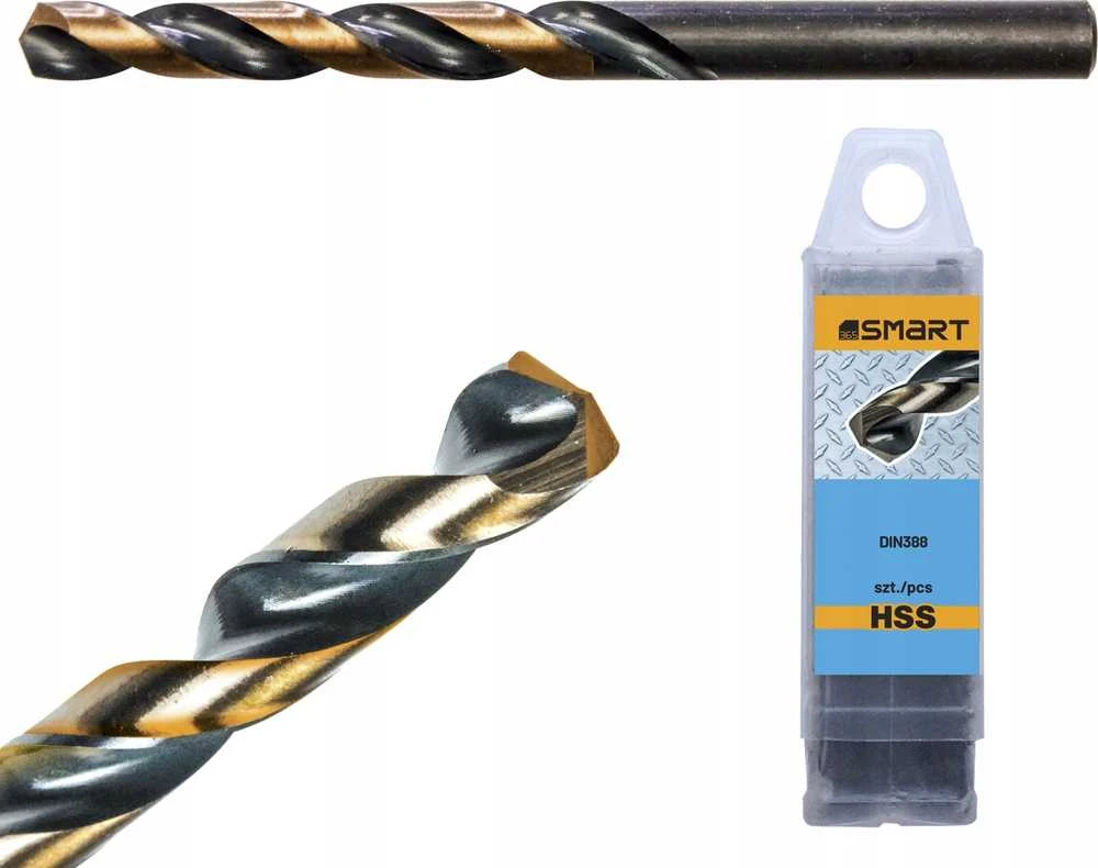 Išmanusis grąžtas metalinis grąžtas hss 11.0mm / 5 vnt / smart