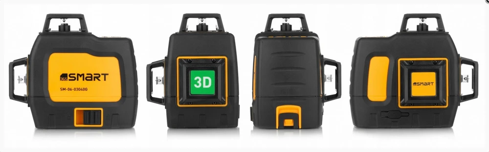 Smart365 3x360° plokštuminis lazeris 40xl žalia, 40 m