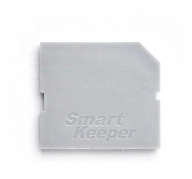 Šakotuvas „Smart Keeper Smartkeeper SmartKeeper MSD04P1GY“ 10 „Micro SD“ prievadų blokatorių be užrakto rakto, maži, pilki, SLSART-0322 SLSART0322 (SLSART-0322)