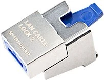 Šakotuvas Tinklo Saugumas - SmartKeeper NC13PKDB 5 LAN Kabelių Užraktai su Raktu Tamsiai Mėlyna
