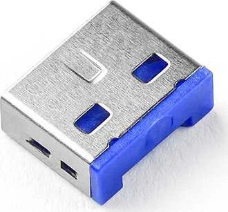 Šakotuvas Kabelių Priedas - SmartKeeper UL03PKDB 6 USB A-Port Blokatoriai su Užrakto Raktu Tamsiai Mėlyna