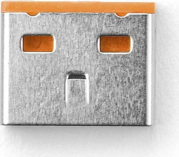 Smart Keeper Carruzzo Smartkeeper UL03P2OR jungčių blokatorius Prievadų blokatorius USB A tipo Oranžinė Plastikas 100 vnt