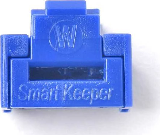 Šakotuvas Smart Keeper Smartkeeper Basic ''RJ45 Port'' Blocker ciemnoniebieski 10 Stk.+Key