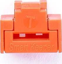 Tinklo Priedas - SmartKeeper NL03P1OR 12 RJ45 Prievadų Blokatoriai Pagrindiniai Oranžiniai