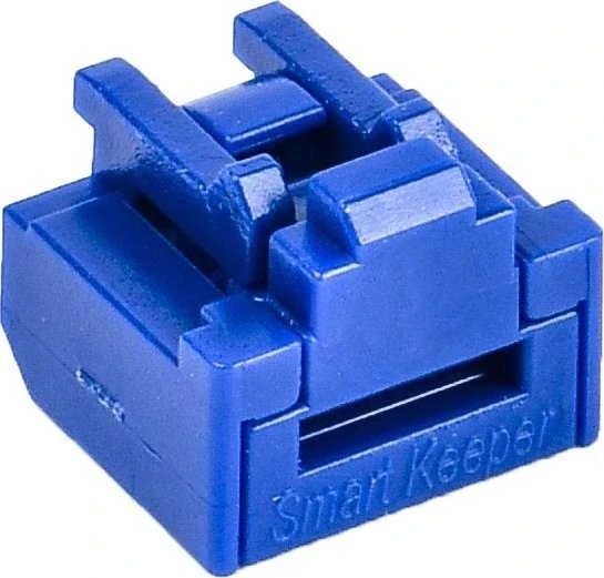 Tinklo Priedas - SmartKeeper NL03P1DB 12 x RJ45 Uosto Blokatoriai Tamsiai Mėlyna