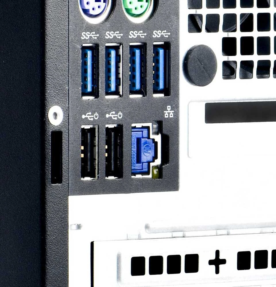 Šakotuvas Smart Keeper Smartkeeper Basic ''RJ45 Port'' Blocker ciemnoniebieski 10 Stk.+Key