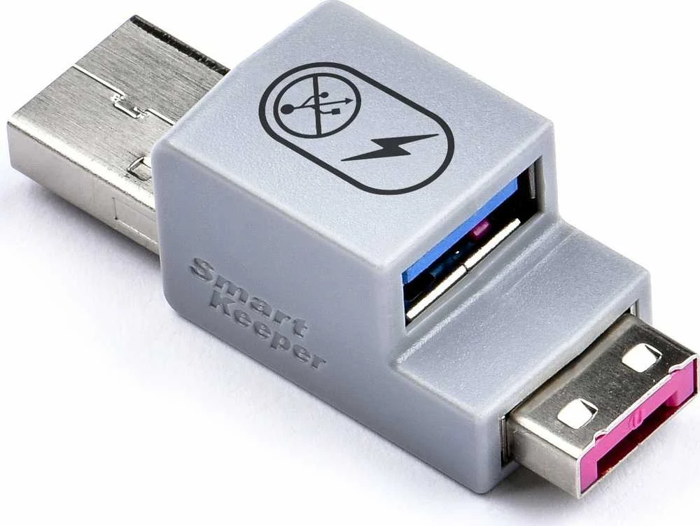 Šakotuvas „SmartKeeper Basic“ „USB-A prievadas“ „Smart Data Blocker“ rožinė
