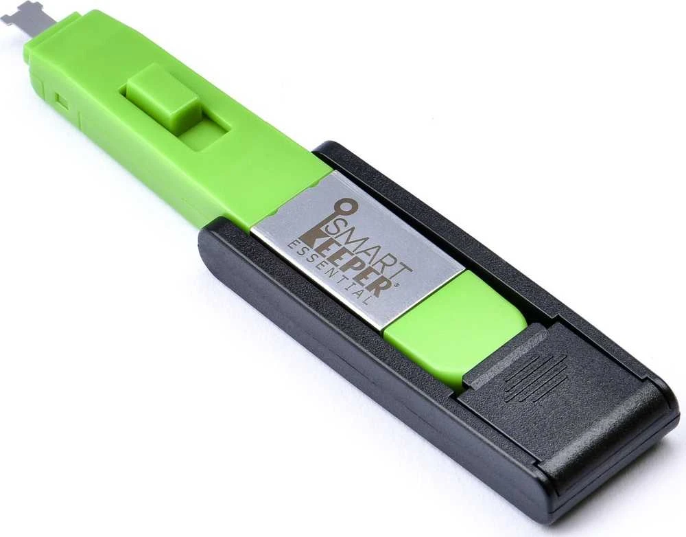 Šakotuvas Smart Keeper Smartkeeper SMARTKEEPER Mini USB Port Lock Type C 4 - 1x klíč + 4x záslepka, žalia