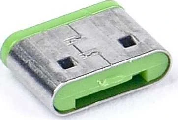 Šakotuvas Smart Keeper Smartkeeper SMARTKEEPER Mini USB Port Lock Type C 4 - 1x klíč + 4x záslepka, žalia