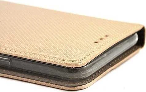 Forcell Dėklas Smart Magnet book Samsung Galaxy A13 4G A135 aukso spalvos