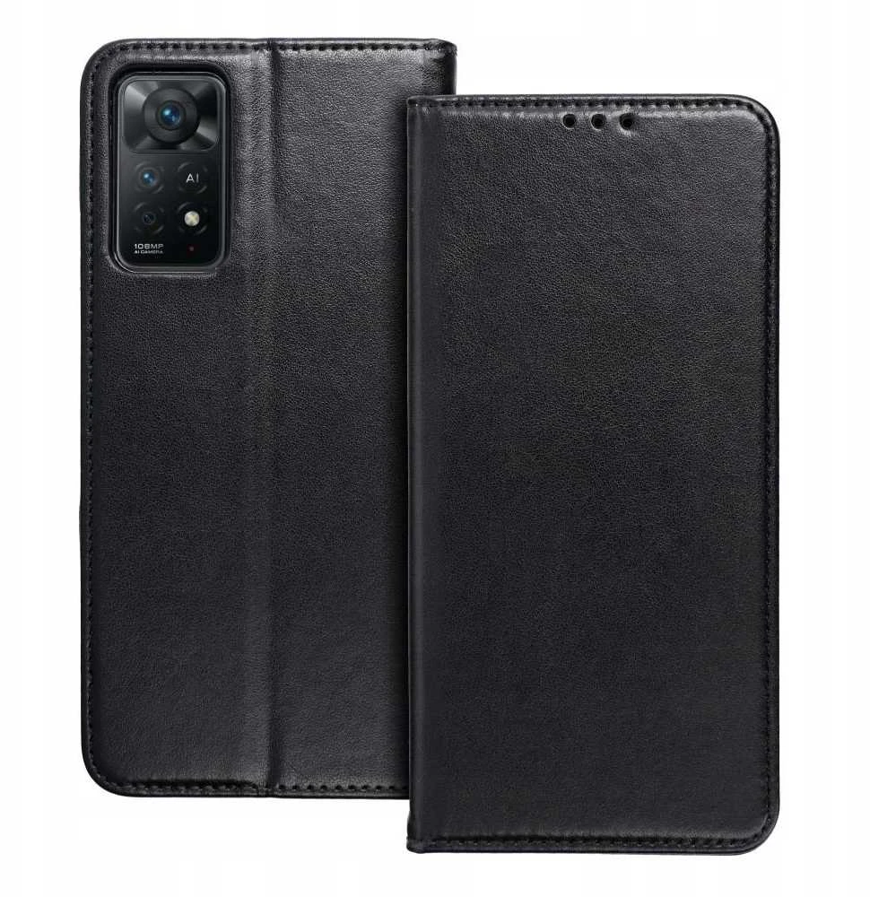 Oem SMART MAGNETO Book dėklas skirtas Samsung Galaxy M55 5G juodos spalvos