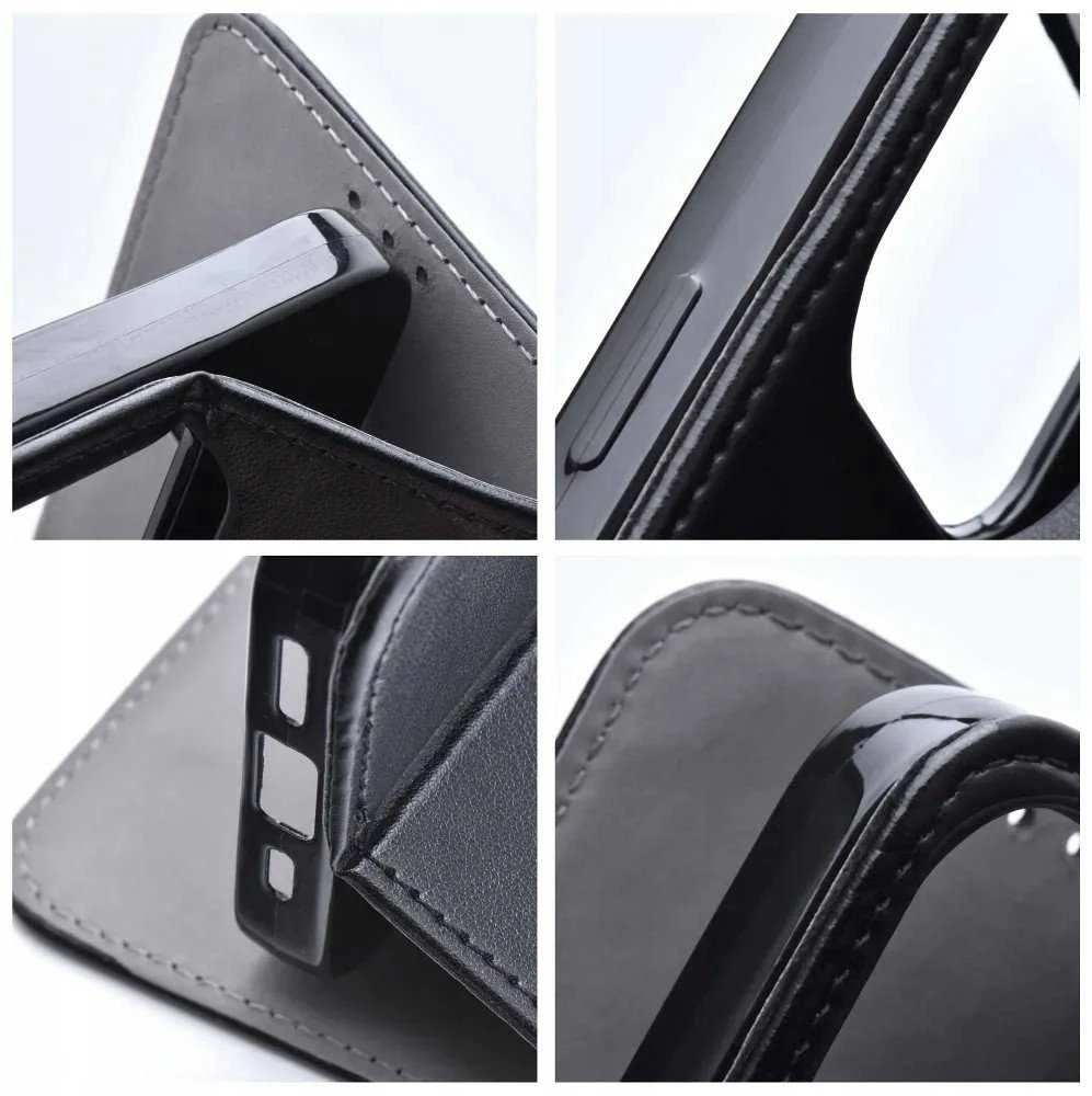 Dėklas Oem Flip case for Oppo Reno 13F 4G / 5G Smart Magneto juodas