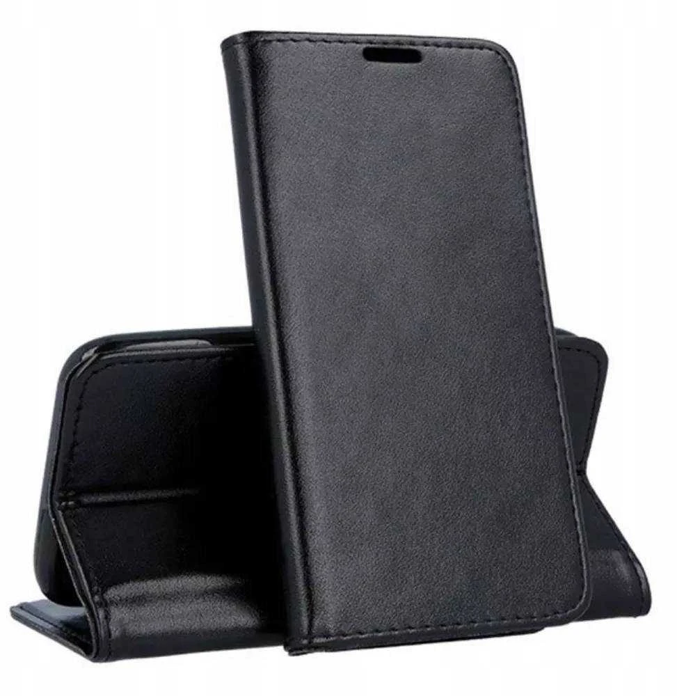Oem SMART MAGNETO Book dėklas skirtas Xiaomi Redmi 14c juodos spalvos