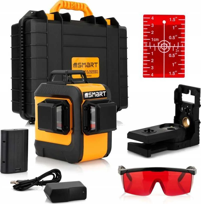 Smart365 Smart Išmanusis paviršinis lazeris 06-03015R raudonas 15 m