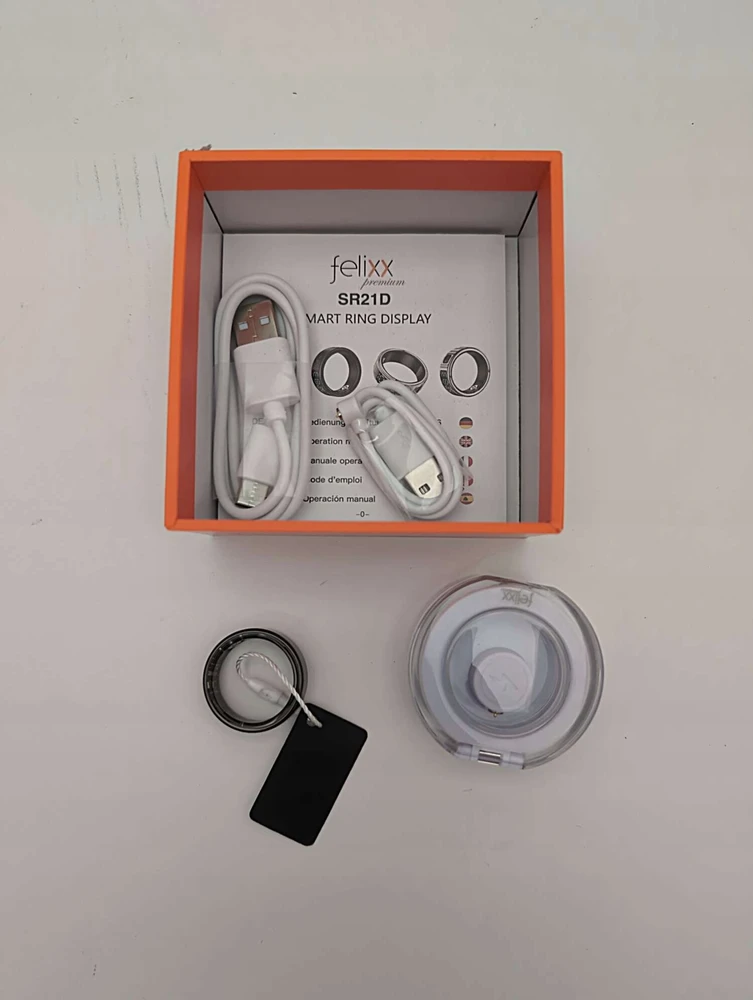 Išmanusis žiedas Beafon Felixx Smart Ring SR21-Juodas-Dydis 13 (69,8mm) (SR21D-BK-13)