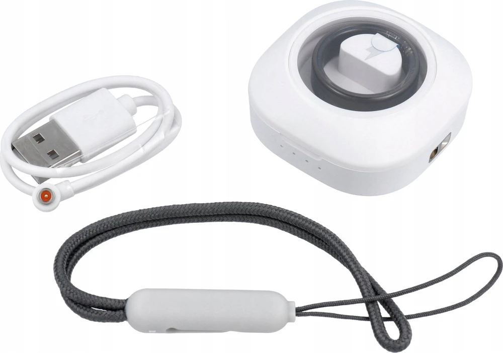 OEM Smart Ring R11M - išmanusis plieno žiedas su įkrovimo dėžute, 8 dydis (18,1 mm), juodas