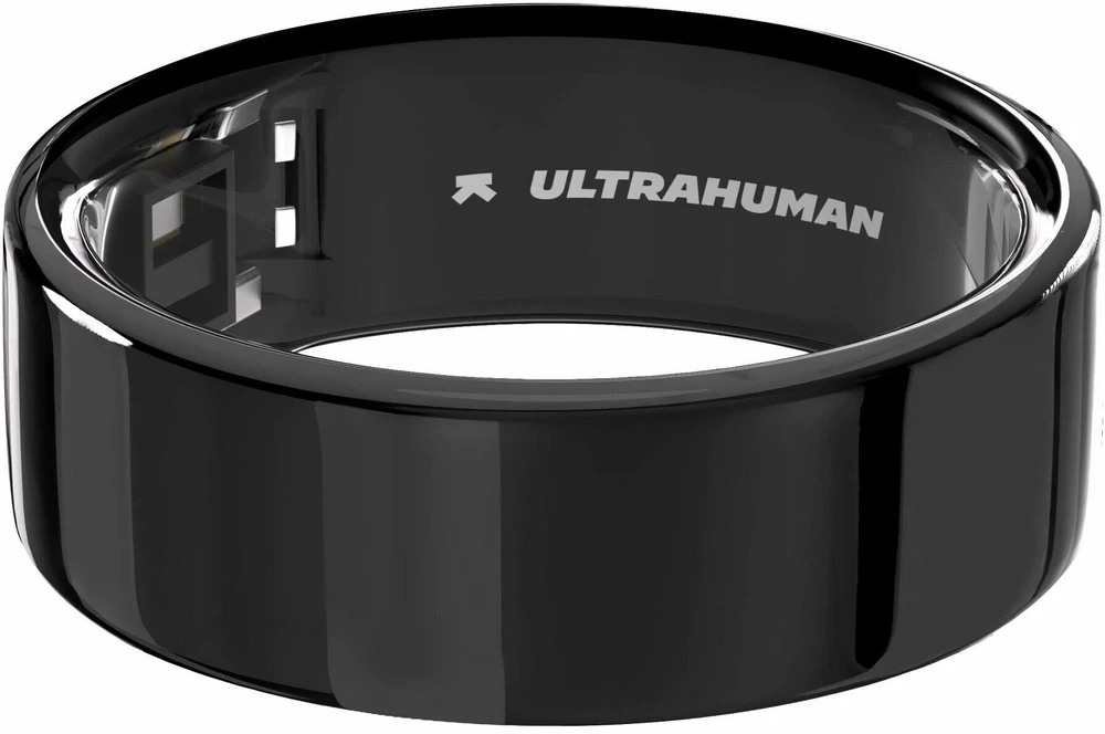 Smart Ring Ultrahuman Ring AIR dydis 13 Juodas (UHRA-AA-13-EUL7)