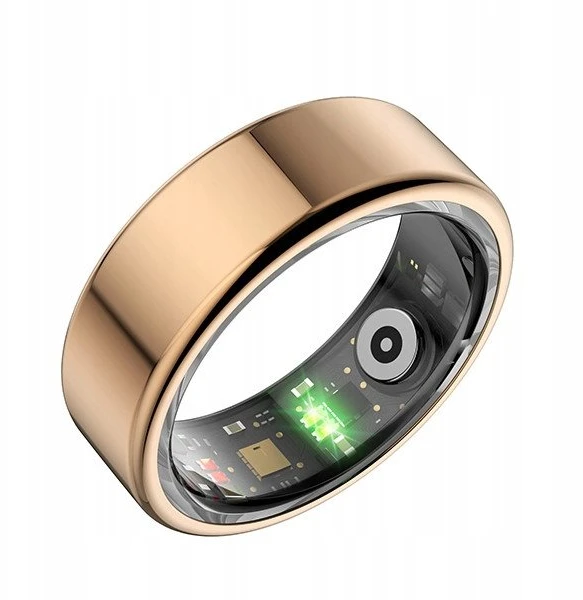 Powerton Smart RING auksinė, pulsas, sotis, miego