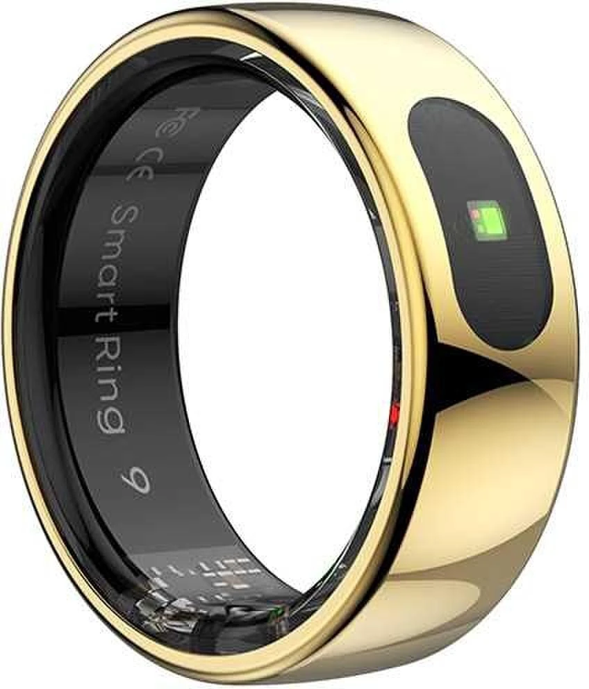 Išmanusis žiedas Powerton SMART RING PRO, aukso spalvos, 13 dydis