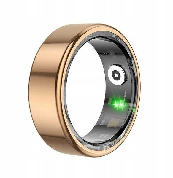 Powerton Smart RING auksinė, pulsas, sotis, miego