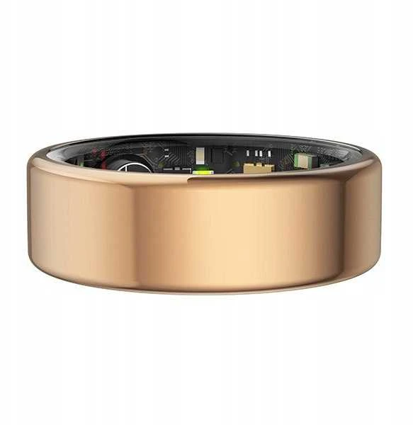 Powerton Smart RING auksinė, pulsas, sotis, miego