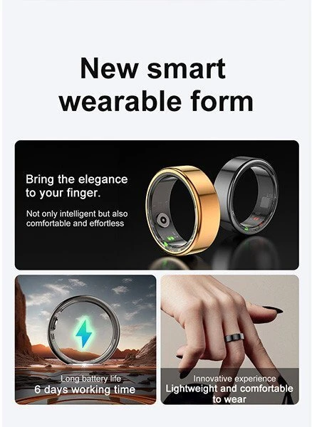 Powerton SMART RING smart ring dydis 12, auksinė