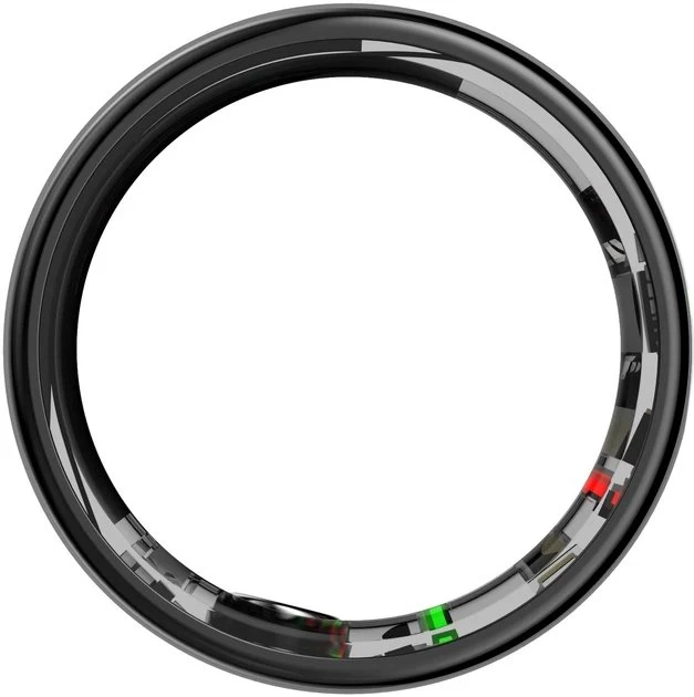 Išmanusis žiedas Powerton SMART RING PRO, juodos spalvos, 8 dydis