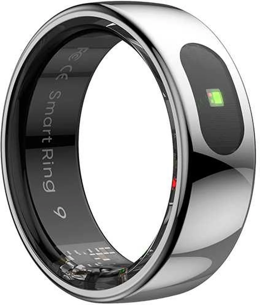 Išmanusis žiedas Powerton SMART RING PRO, sidabro spalvos, 11 dydis