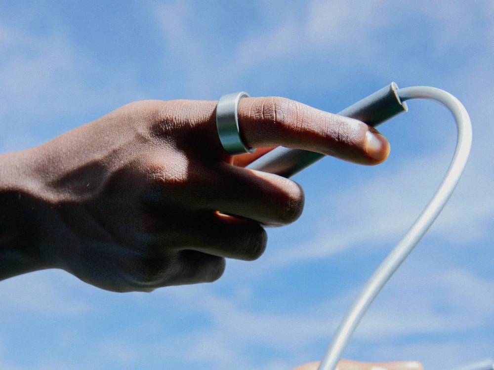 Smart Ring Ultrahuman Ring AIR dydis 5 Pilka (UHRA-RT-05)