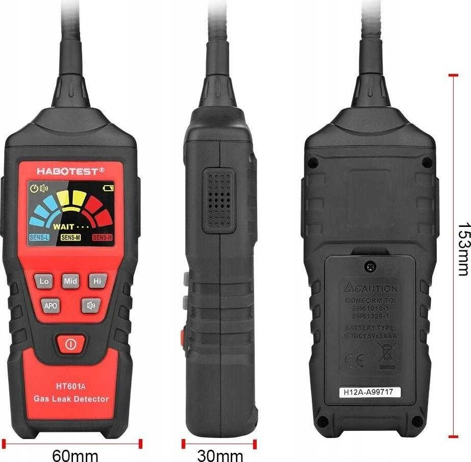 Smart Sensor SND GAMTINIŲ DUJŲ JUTIKLIO DETEKTORIAUS DUJŲ DETEKTORIAUS