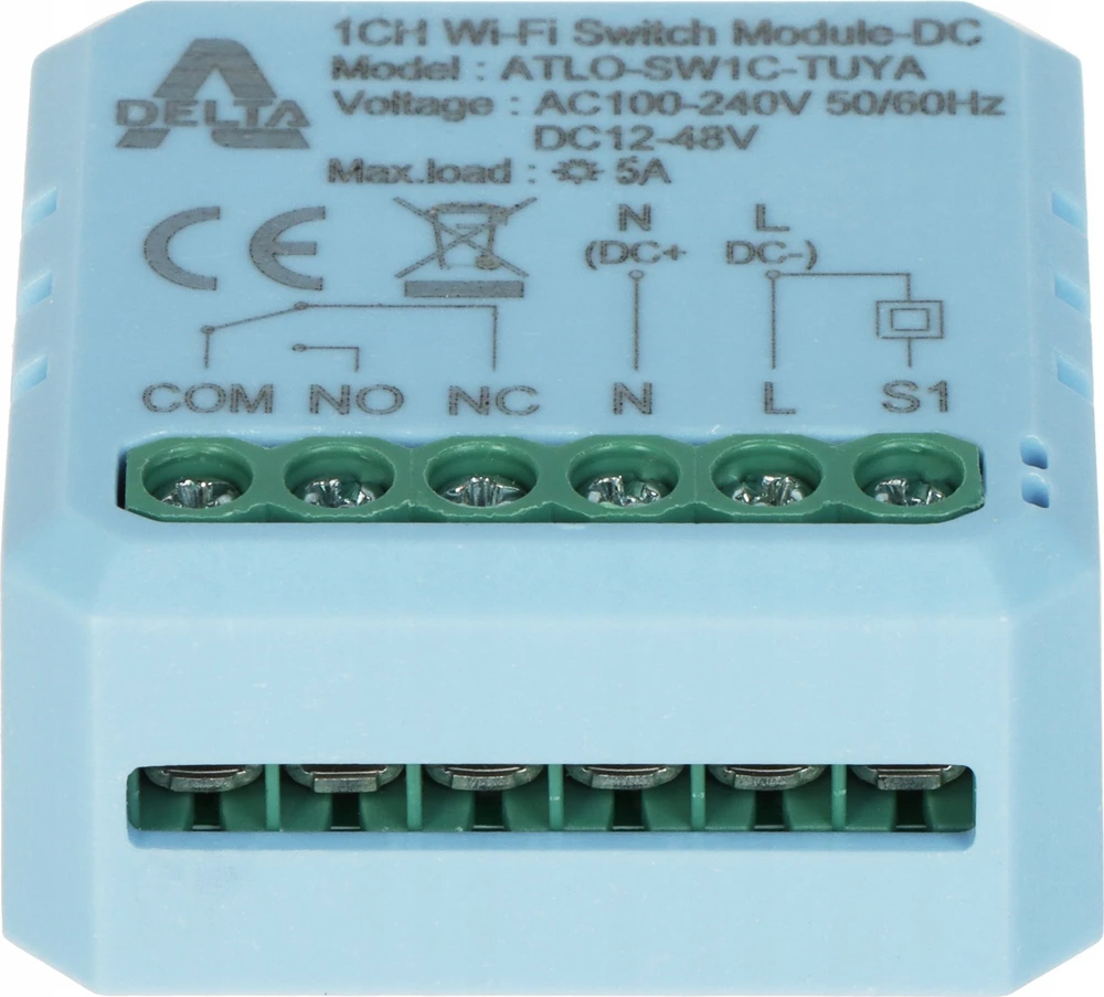 SMART SWITCH ATLO-SW1C-TUYA Wi-Fi, Tuya Smart